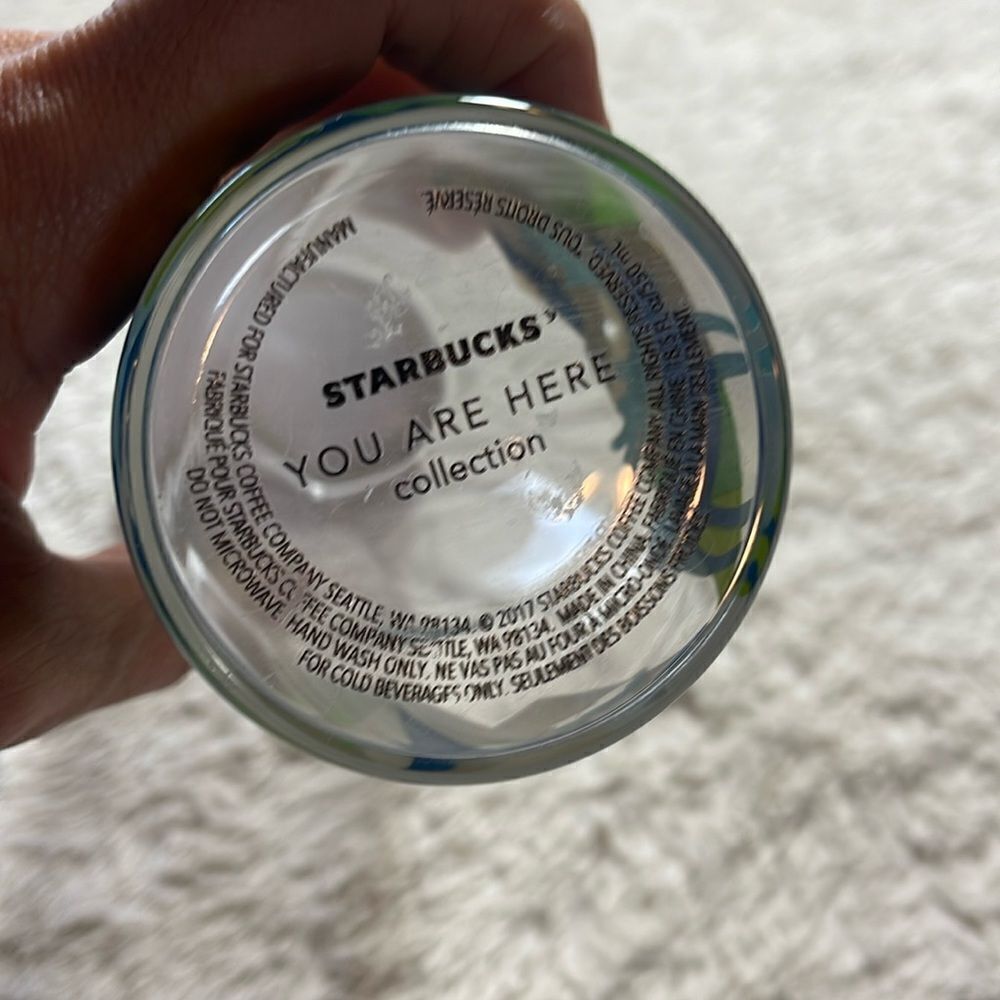 Starbucks 2017 you are here, edition Alaska trouble water bottle
